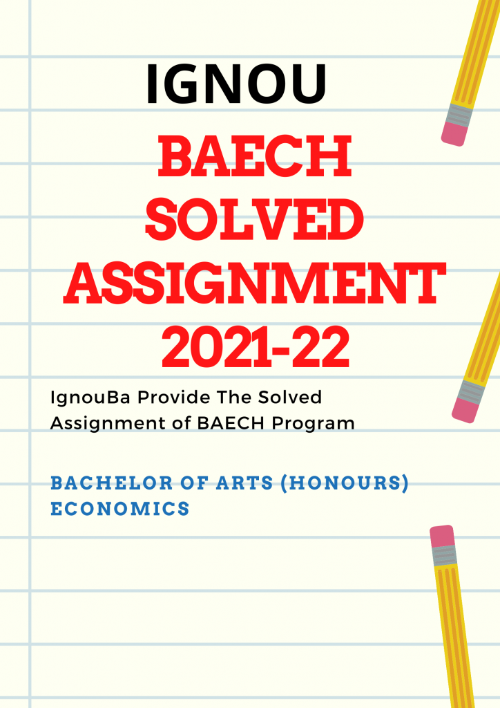 ignou assignment question paper 2021 22